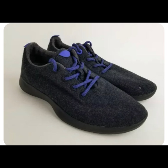 allbirds Other - Men’s Allbirds Wool Runners Size 8 Black Blue